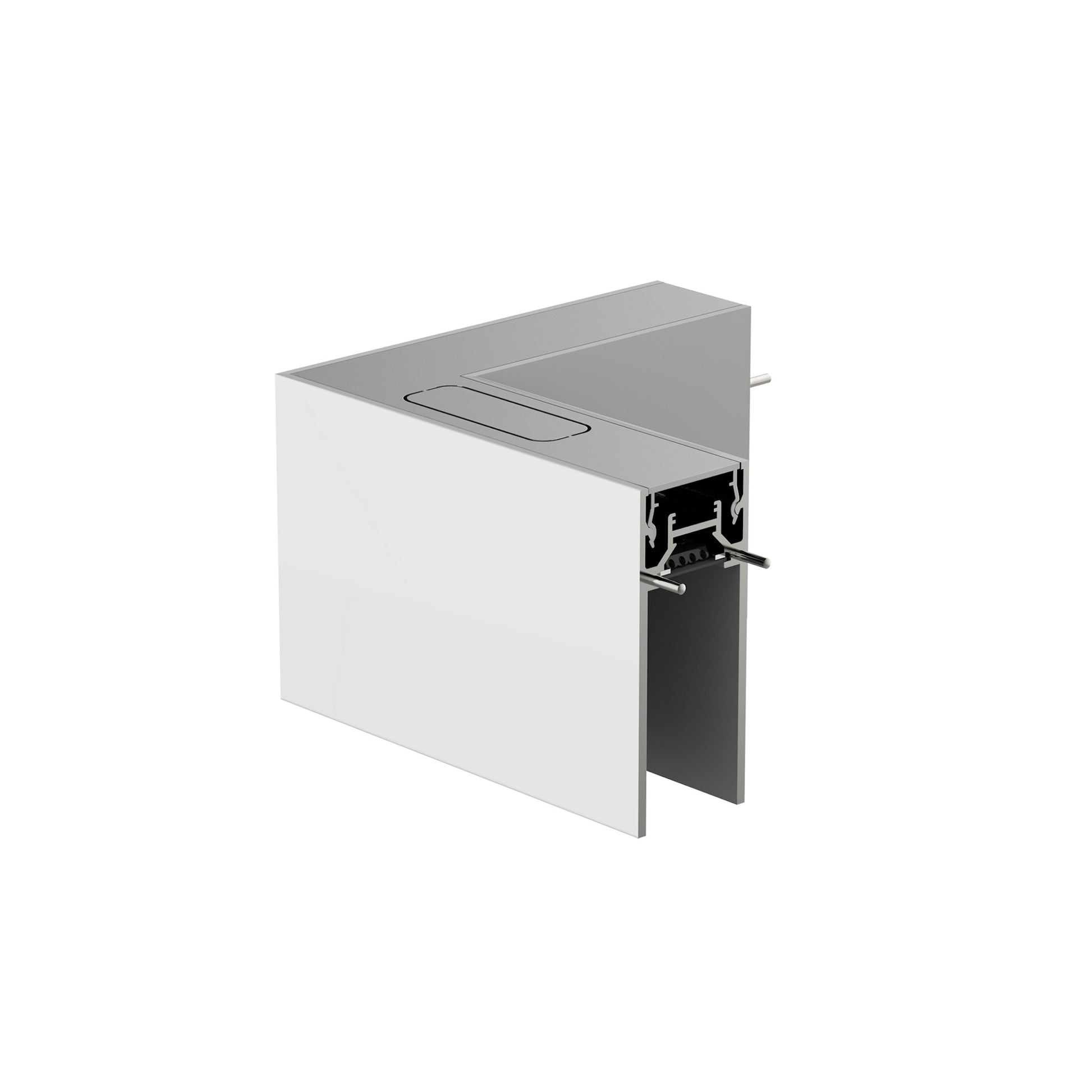 FLOS Architectural 90° Corner — Suspensión 24V 153mm Blanco