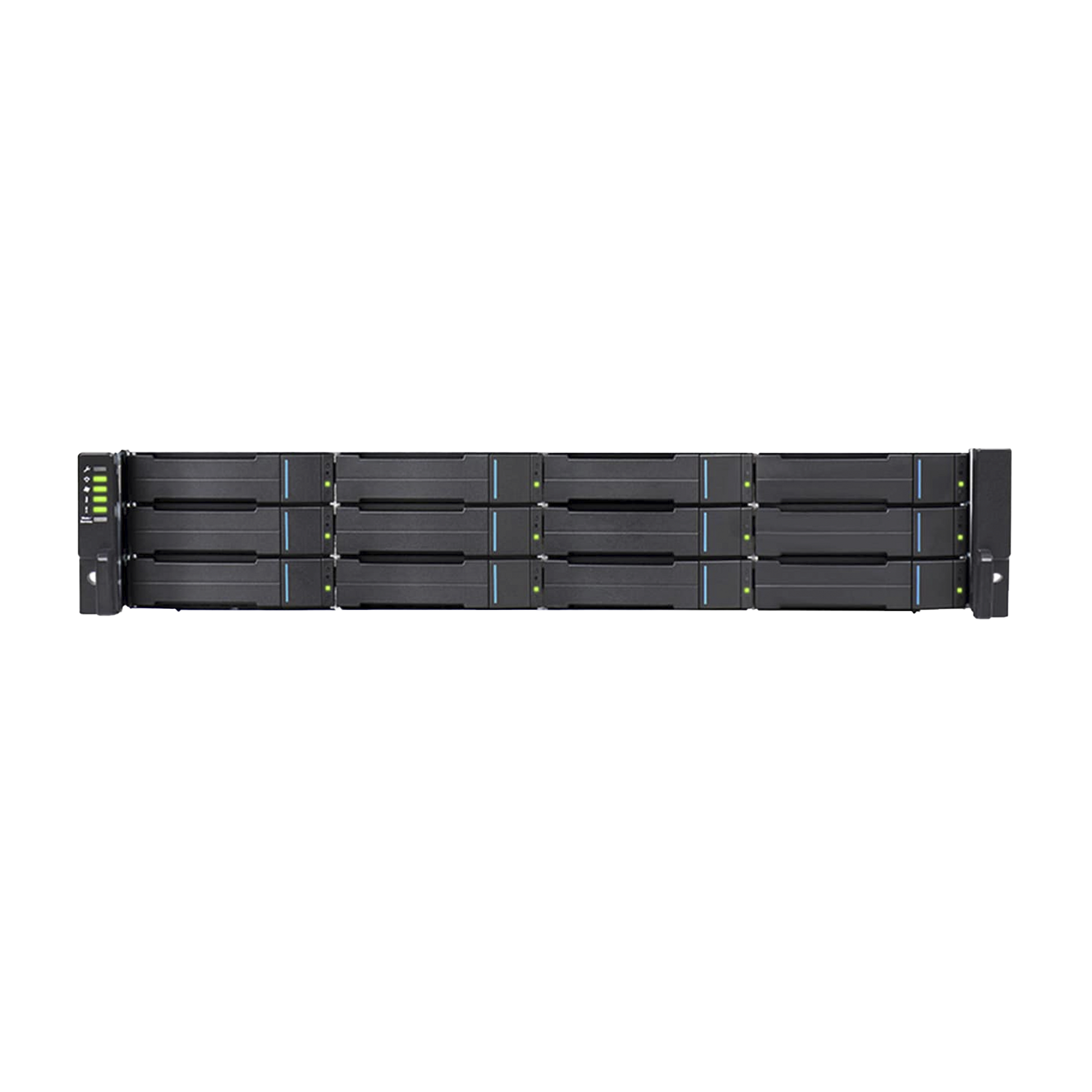 ARREGLO DE ALMACENAMIENTO, 2U, 12 BAHIAS, DISCOS DUROS DE 8TB, MONTABLE EN RACK