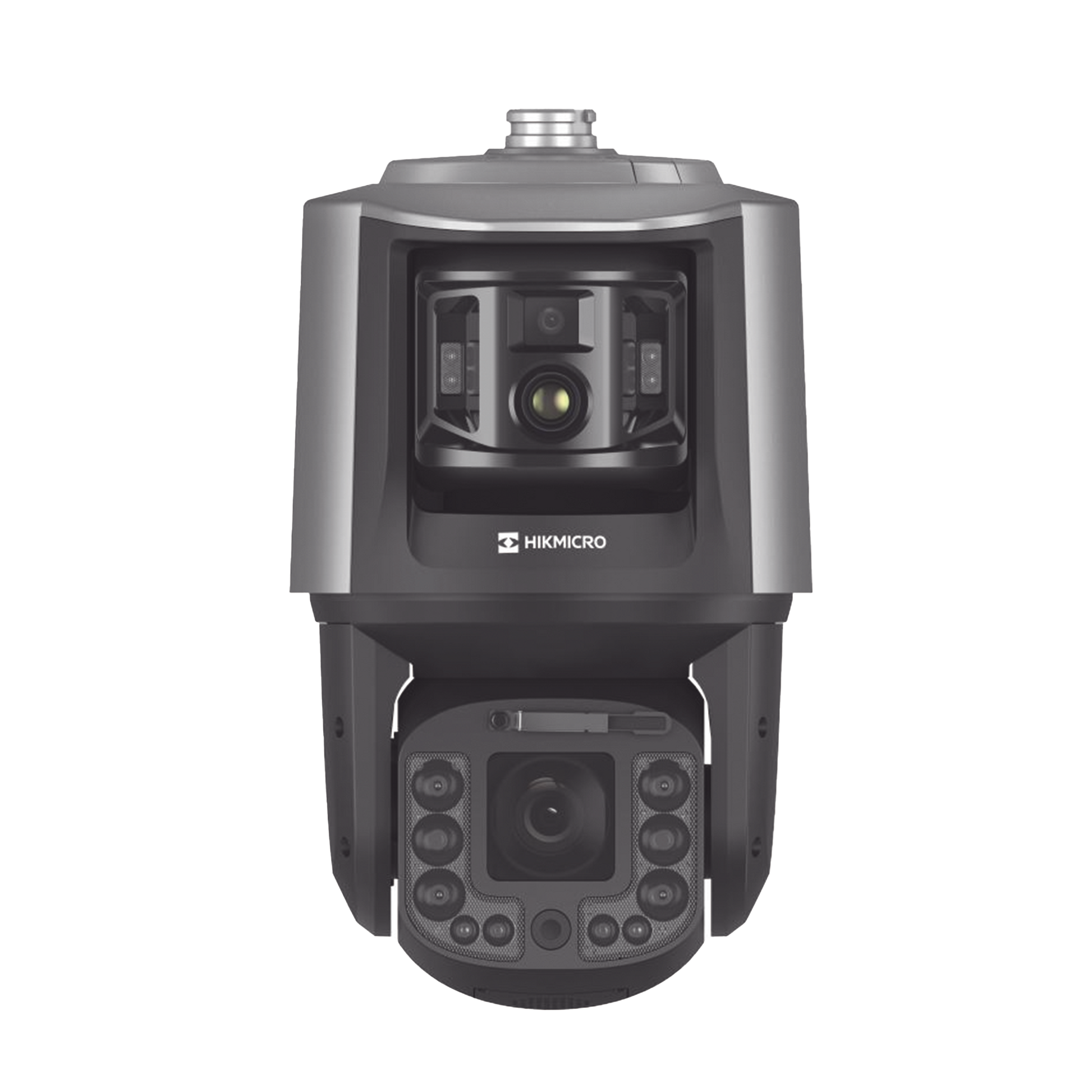 [TandemVu] Domo PTZ IP 4 Megapixel con 40X Zoom con Cámara Optica Fija de 4 Megapixel Lente 12.4 mm y Cámara Térmica 384 x 288 con Lente 25 mm / Protección perimetral