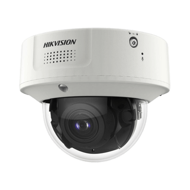 Cámara IP tipo domo HIKVISION IDS-2CD7146G2-IZS AcuSense de 4 MP con lente motorizado y audio