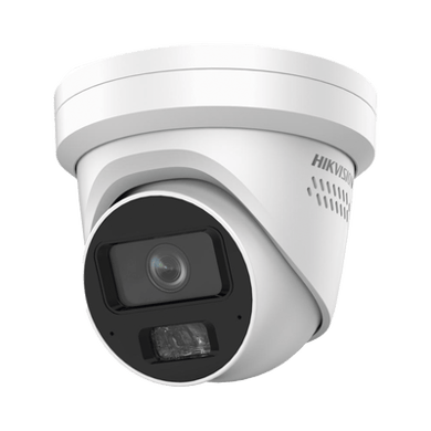 Turret IP 4 Megapixel / Lente Fijo 4 mm / Luz Dual (IR y Luz Blanca) / Detección Facial / Heat Map / Metadata / IP67 / WDR 140 dB / DeepinView