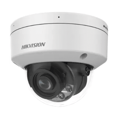 Domo IP 4 Megapixel / Lente Fijo 4 mm / Luz Dual (IR y Luz Blanca) / Detección Facial / Heat Map  / Metadata / Micrófono Integrado / IK10 / IP67 / WDR 140 dB / DeepinView