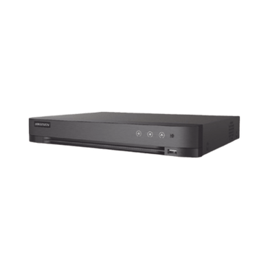 DVR 8 Canales TURBOHD + 4 Canales IP / 5 Megapixel Lite - 3K Lite / Audio de Dos Vías por Coaxitron / Reconocimiento Facial / ACUSENSE (Evita falsas alarmas) / 1 Bahía de Disco Duro / Salida de Video en Full HD