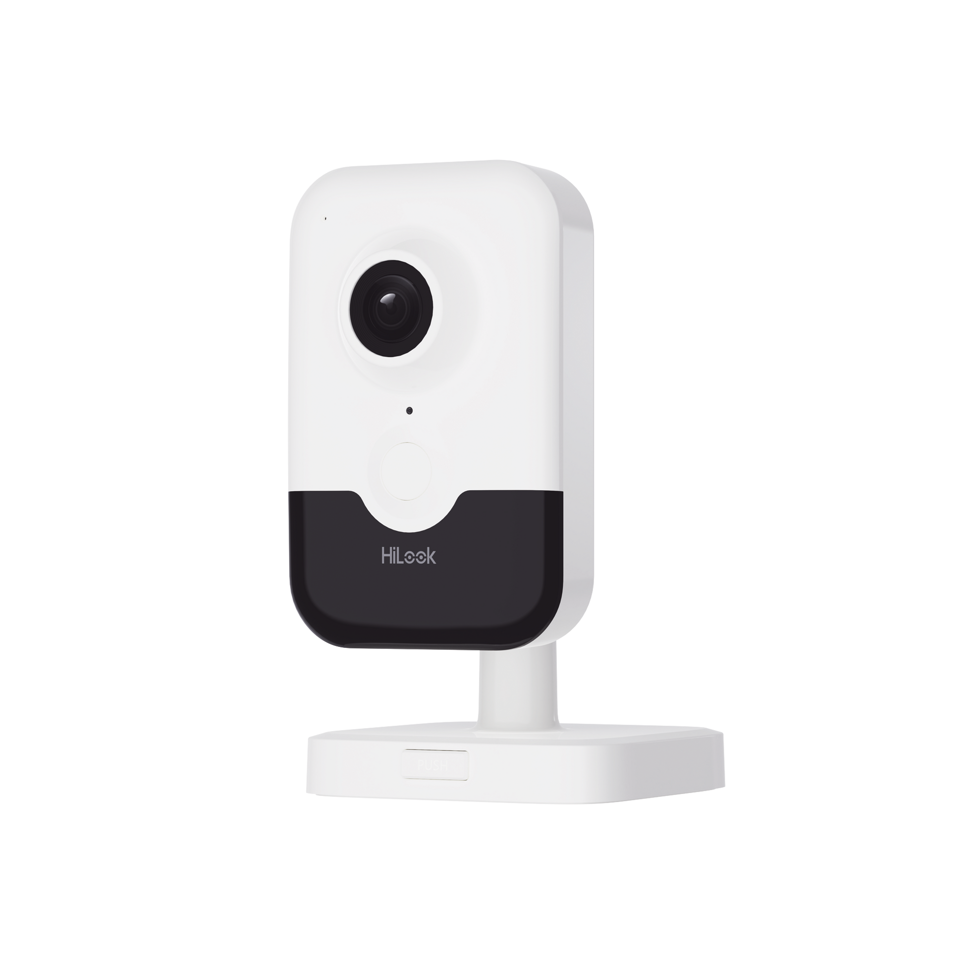 Cubo IP 2 Megapixel / Lente 2.8 mm (Gran Angular) / Audio Bidireccional / WiFi / Memoria Micro SD /AcuSense / Notificacion Push / Interior / H.265+