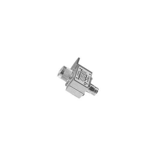 Protector Coaxial RF / 125-1000 MHz / 50 ? / N Macho Antena + N Hembra Equipo / Bloqueo DC / 20 kA