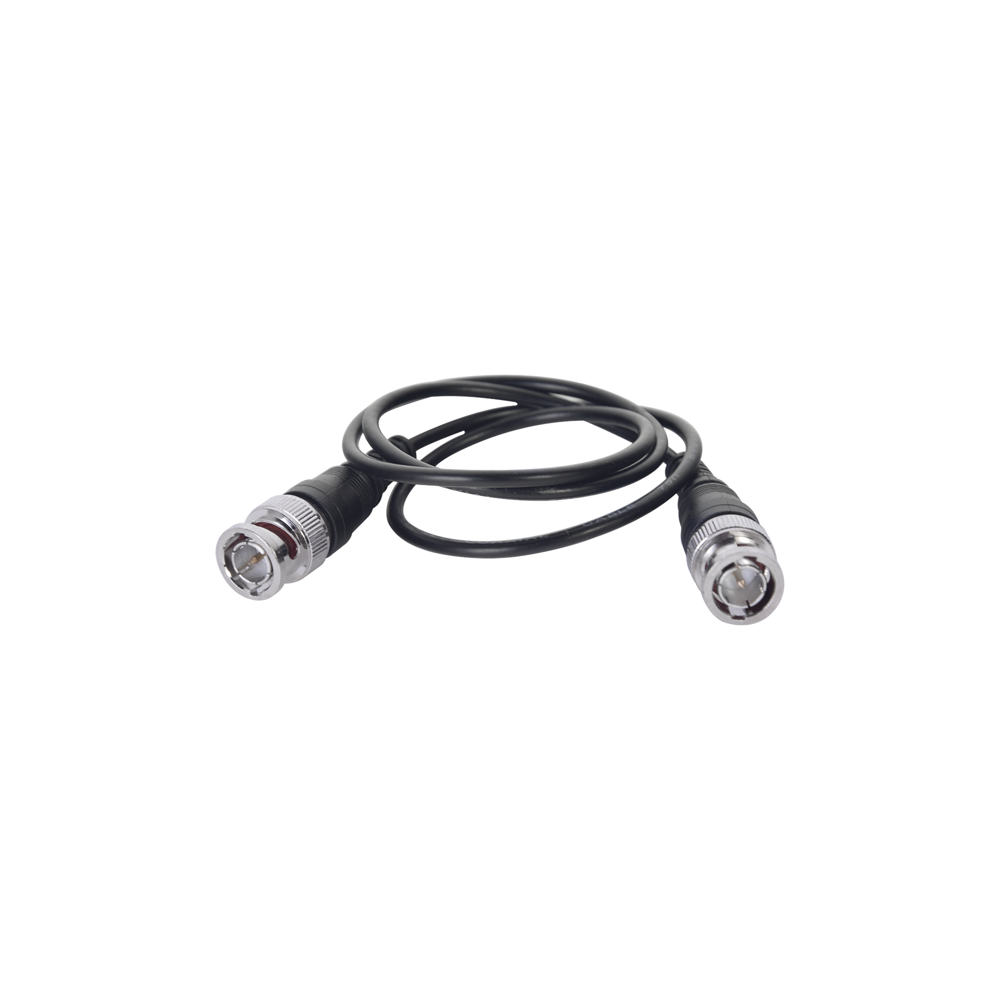 Cable Coaxial armado con conector BNC y longitud de 60 cm, Optimizado para HD ( TurboHD, HD-SDI, AHD )