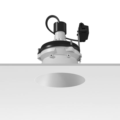FLOS Architectural Kap Ø105 Adjustable — Empotrable LED Orientable 20° Blanco