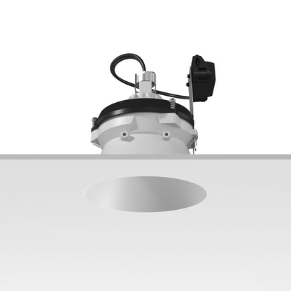FLOS Architectural Kap Ø105 Ajustable — LED Retrofit 12V Blanco