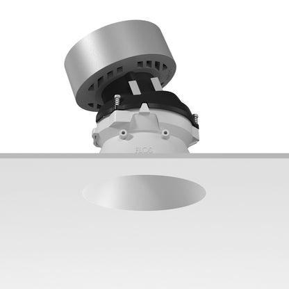 FLOS Architectural Kap Ø105 Adjustable Optic Flood — Downlight LED 22.8W 51° 3000K (Blanco)