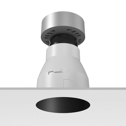 FLOS Architectural Kap Ø105 Deep — Empotrable LED 22.8W 37° 2700K (Blanco)