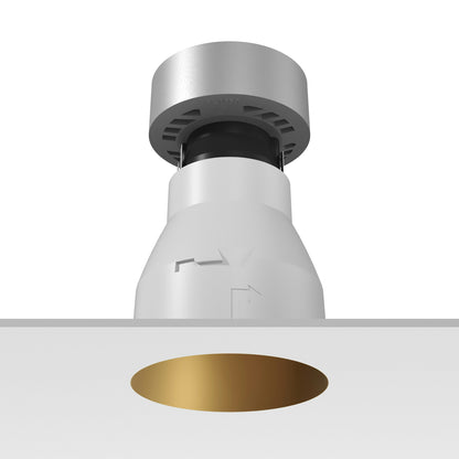 FLOS Architectural Kap Ø105 Deep — Empotrable LED 22.8W 37° 3000K (Blanco)