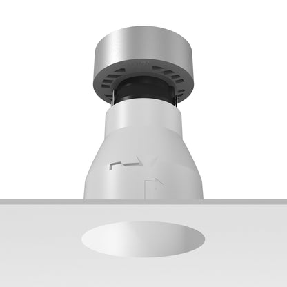 FLOS Architectural Kap Ø105 Deep — Empotrable LED 22.8W 24° 3000K (Blanco)