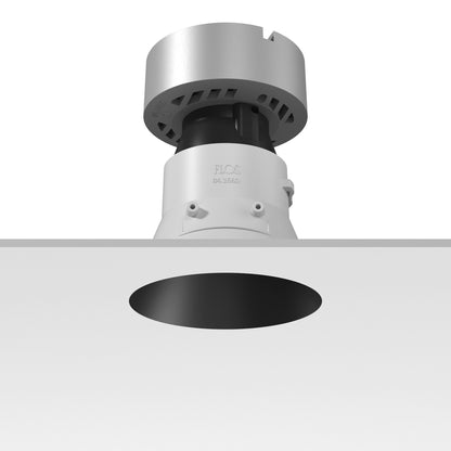 FLOS Architectural Kap Ø105 Empotrable — 22.8W 2407lm 3000K CRI>90 51° Blanco