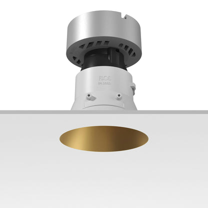 FLOS Architectural Kap Ø105 Fixed Optic Medium — LED 22.8W 2222lm 3000K Blanco