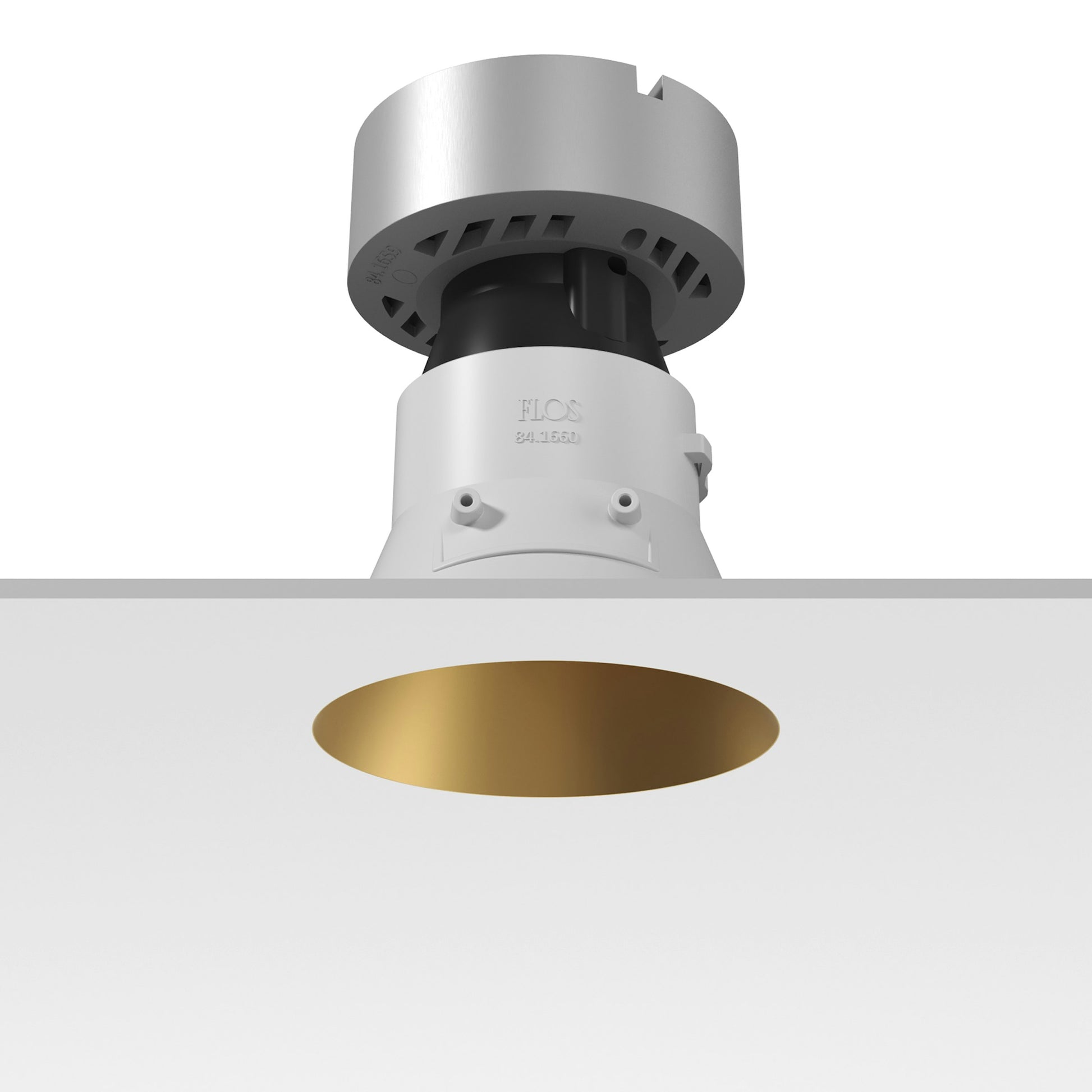 FLOS Architectural Kap Ø105 Fixed Optic Flood — Empotrable LED 22.8W 51° 2700K (Blanco)