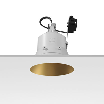 FLOS Architectural Kap Ø105 Fixed — Downlight LED Retrofit (Blanco)