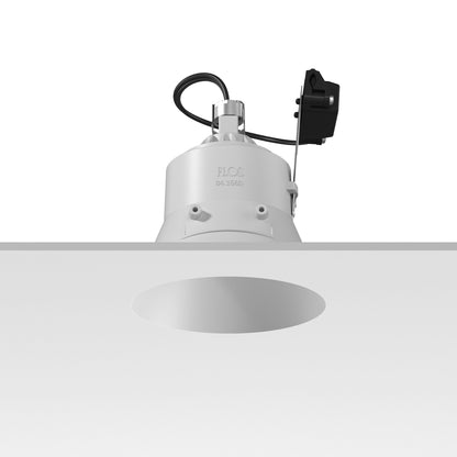 FLOS Architectural Kap Ø105 Fixed — Downlight LED Retrofit (Blanco)
