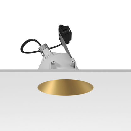 FLOS Architectural Kap Ø105 Wall-Washer — Empotrable LED Retrofit Blanco