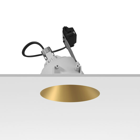 FLOS Architectural Kap Ø105 Wall-Washer — Empotrable LED Retrofit Blanco