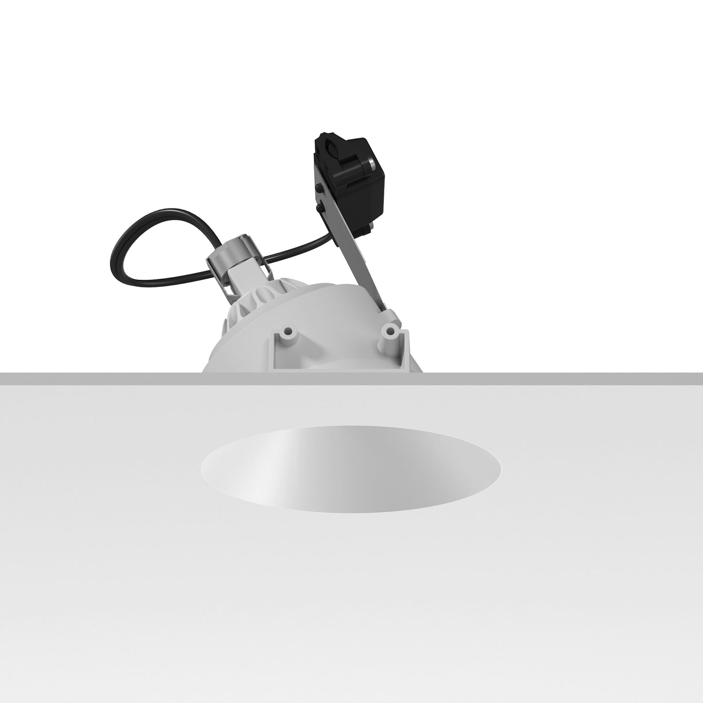 FLOS Architectural Kap Ø105 Wall-Washer — Empotrable LED Retrofit Blanco