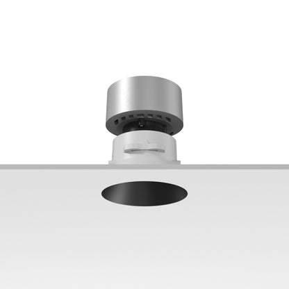 FLOS Architectural Kap Ø80 Plus Fixed Optic Flood — LED 13W 50° 2700K Blanco
