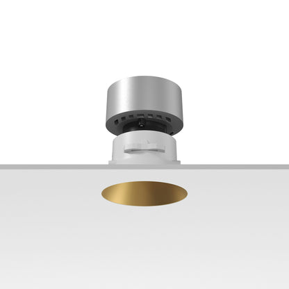 FLOS Architectural Kap Ø80 Plus — Empotrable LED 13W 921lm 3000K CRI>90 26° Blanco