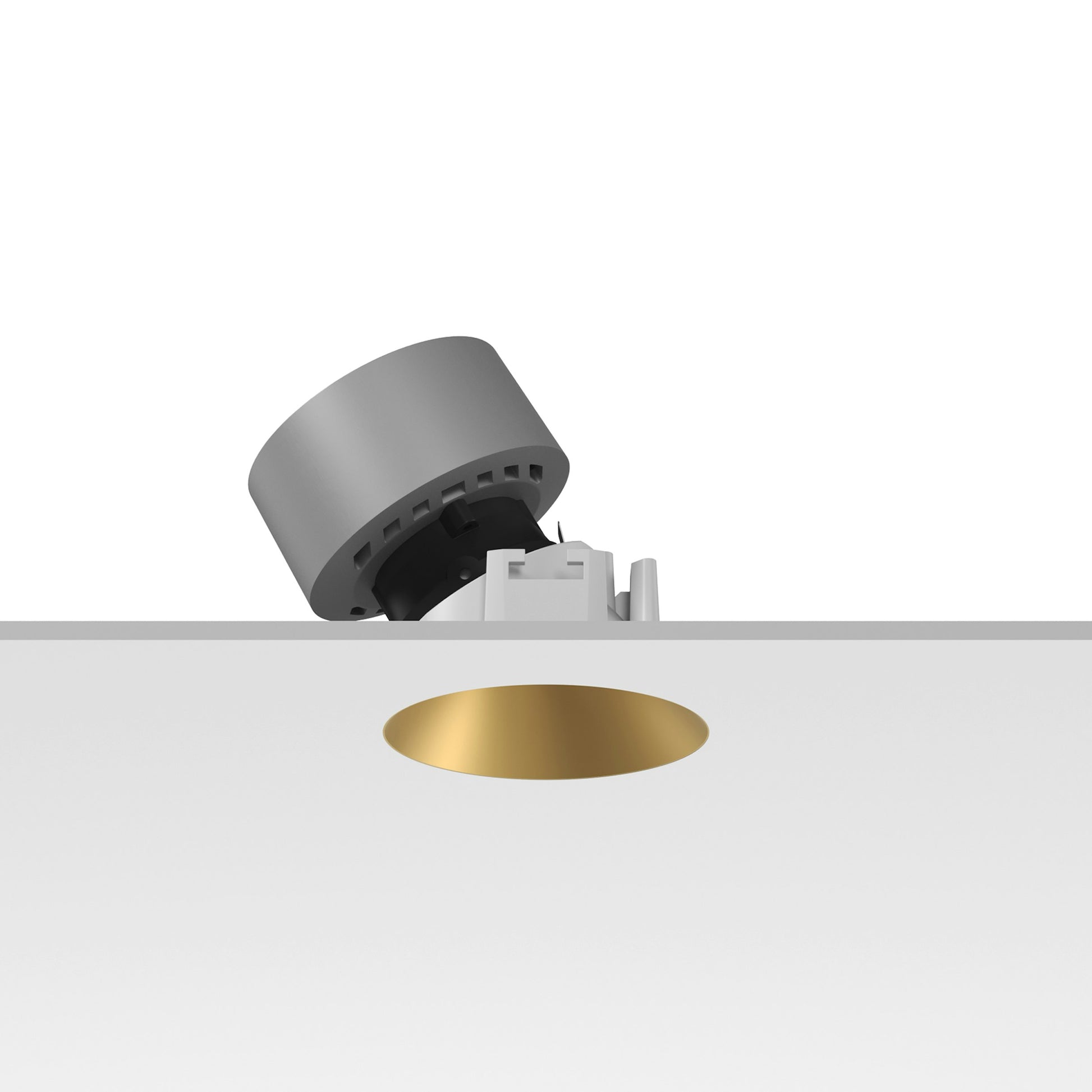 FLOS Architectural Kap Ø80 — Wall-Washer LED 13W 28° 2700K (Blanco)