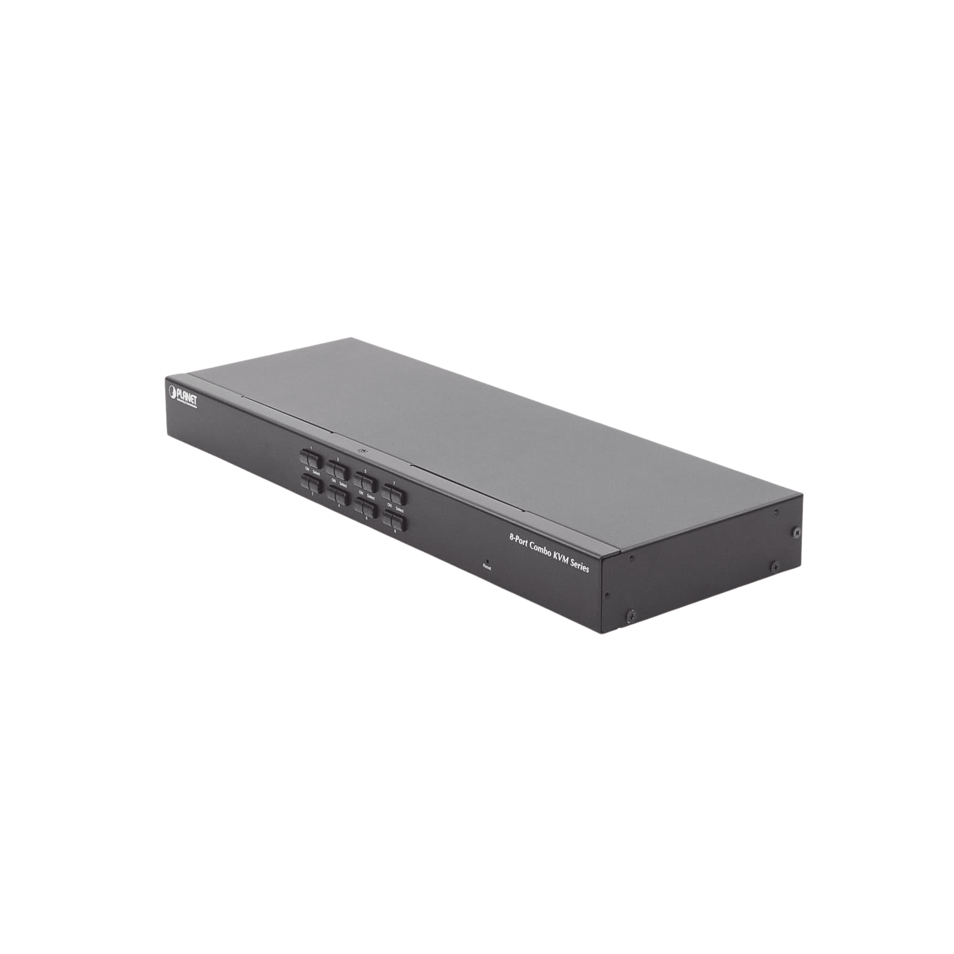 Switch Para Monitor KVM de 8 Puertos VGA, Permite el Acceso y Controla Hasta 8 Computadoras Desde Una Sola Consola (Teclado, Ratón y Monitor).