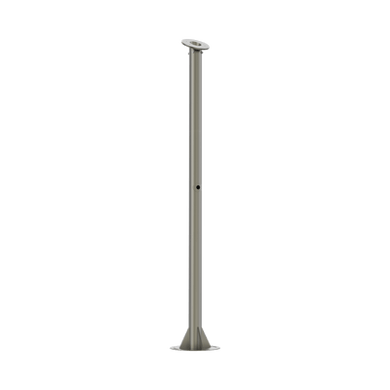 Poste para Cámara ANPR / Compatible con DS-TCG406-E / Altura de 1.5 Metros /  Color Gris
