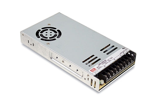Fuente Conmutada MEAN WELL LRS-350-24 24V 14.6A 350W Industrial con Ventilador Integrado