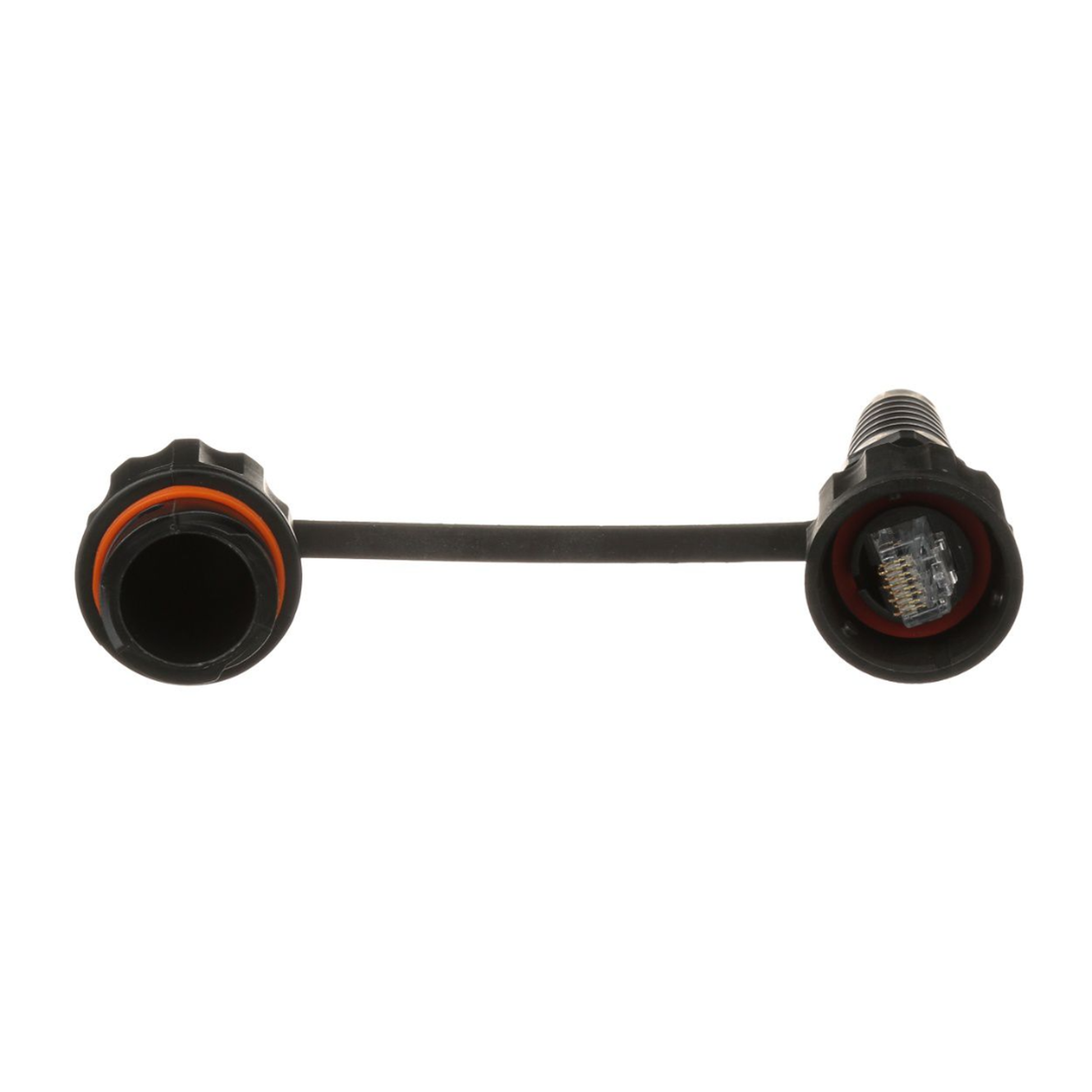 Conector Plug RJ45 de Uso Industrial, Categor�a 5e, 24AWG, con Tapa Protectora, Protecci�n IP67