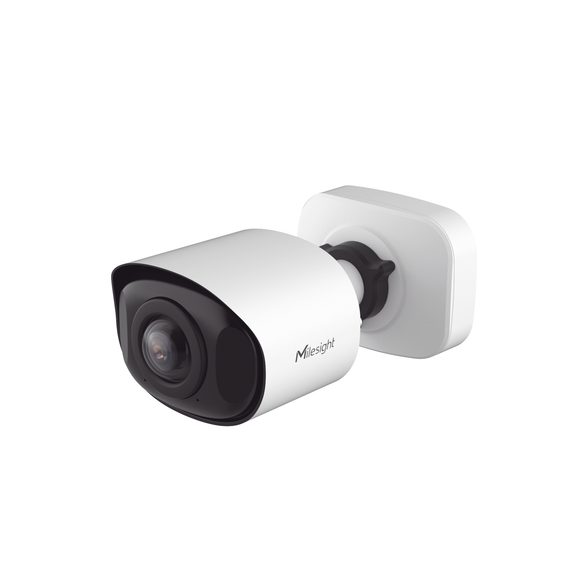 Cámara Bullet de Red Mini Panorámica 180° AI / 4K / Super WDR 120dB / Micrófono Integrado / IP67-IK10 / Soporte PoE / Almacenamiento 1TB / Analítica IA VCA 8 Modos