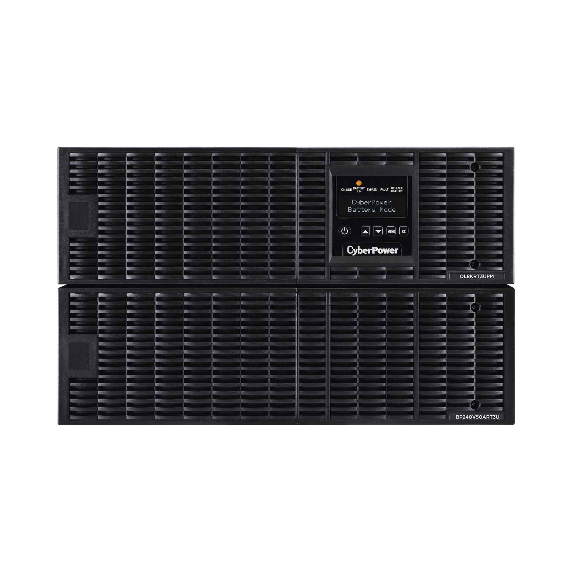 UPS de 8000 VA/ 7200 W, Online Doble Conversión, 200 - 240 Vac de Salida, Terminal Hardwired, Onda Senoidal Pura, Torre o Rack de 6 UR, Con 3 Tomas NEMA L6-30R