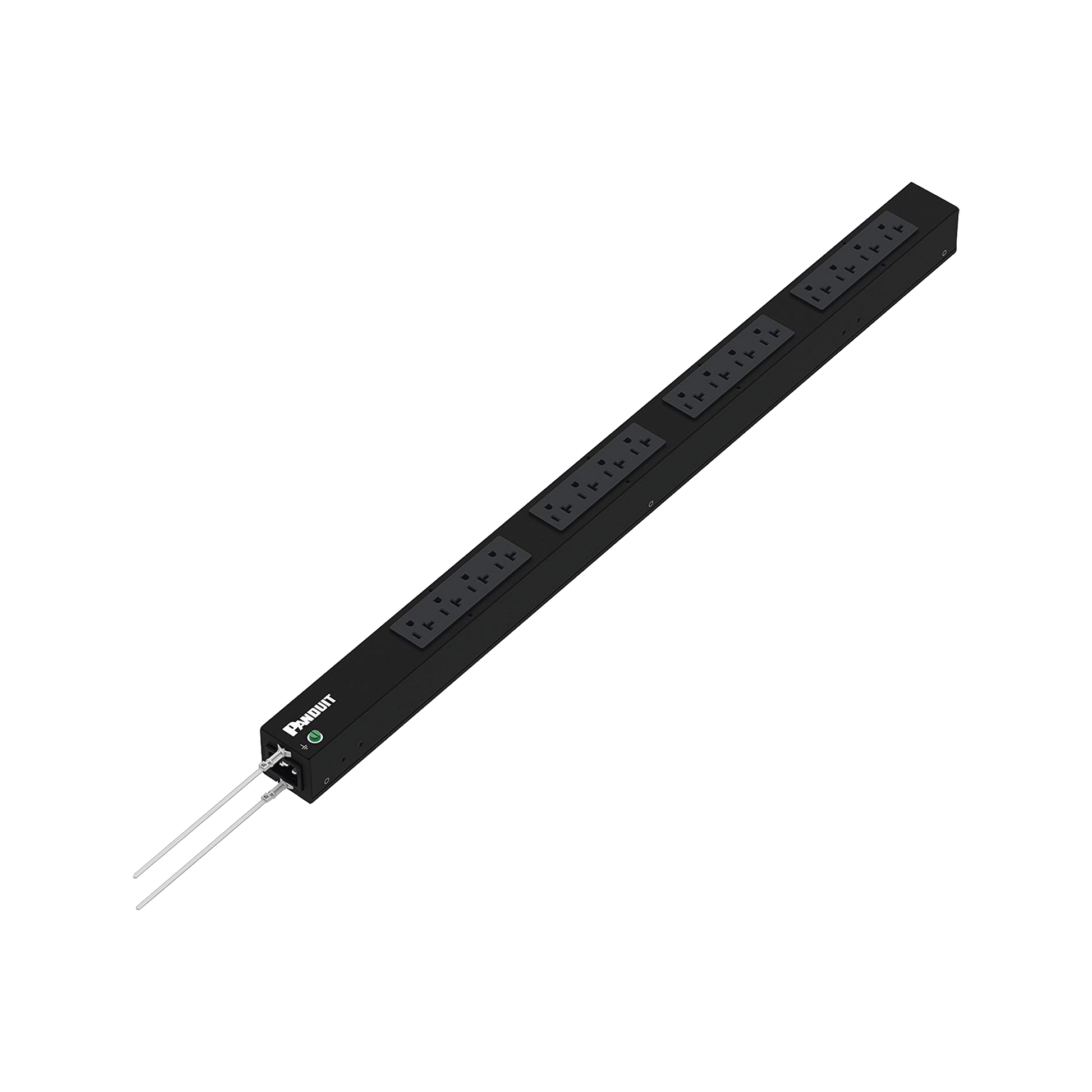 PDU Básico para Distribución de Energía, Enchufe de Entrada NEMA 5-15P, Con 16 Contactos NEMA 5-20R, de Instalación Vertical, 15 Amp, 120 Vca