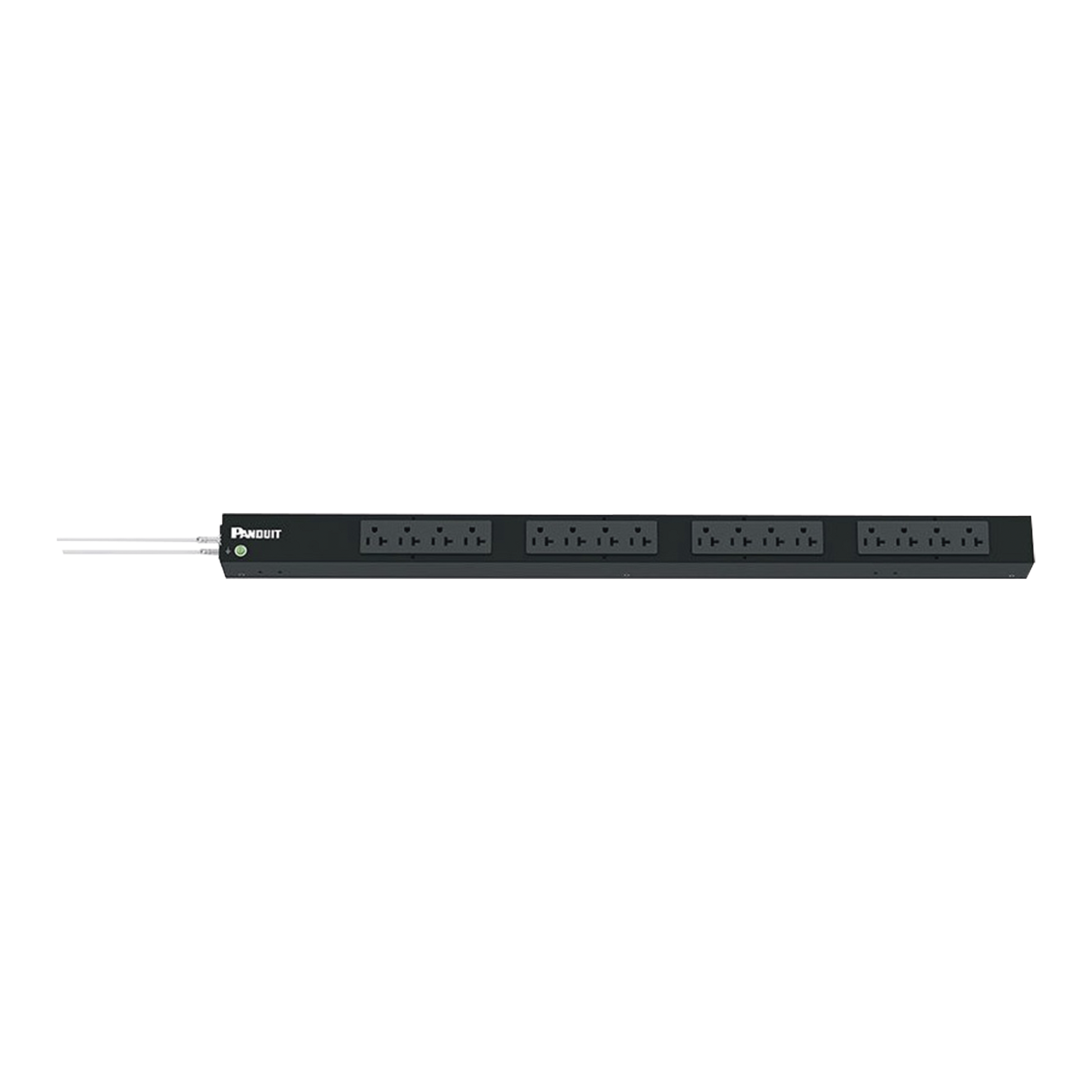 PDU Básico para Distribución de Energía, Enchufe de Entrada NEMA 5-20P, Con 16 Contactos NEMA 5-20R, de Instalación Vertical, 20 Amp, 120 Vca