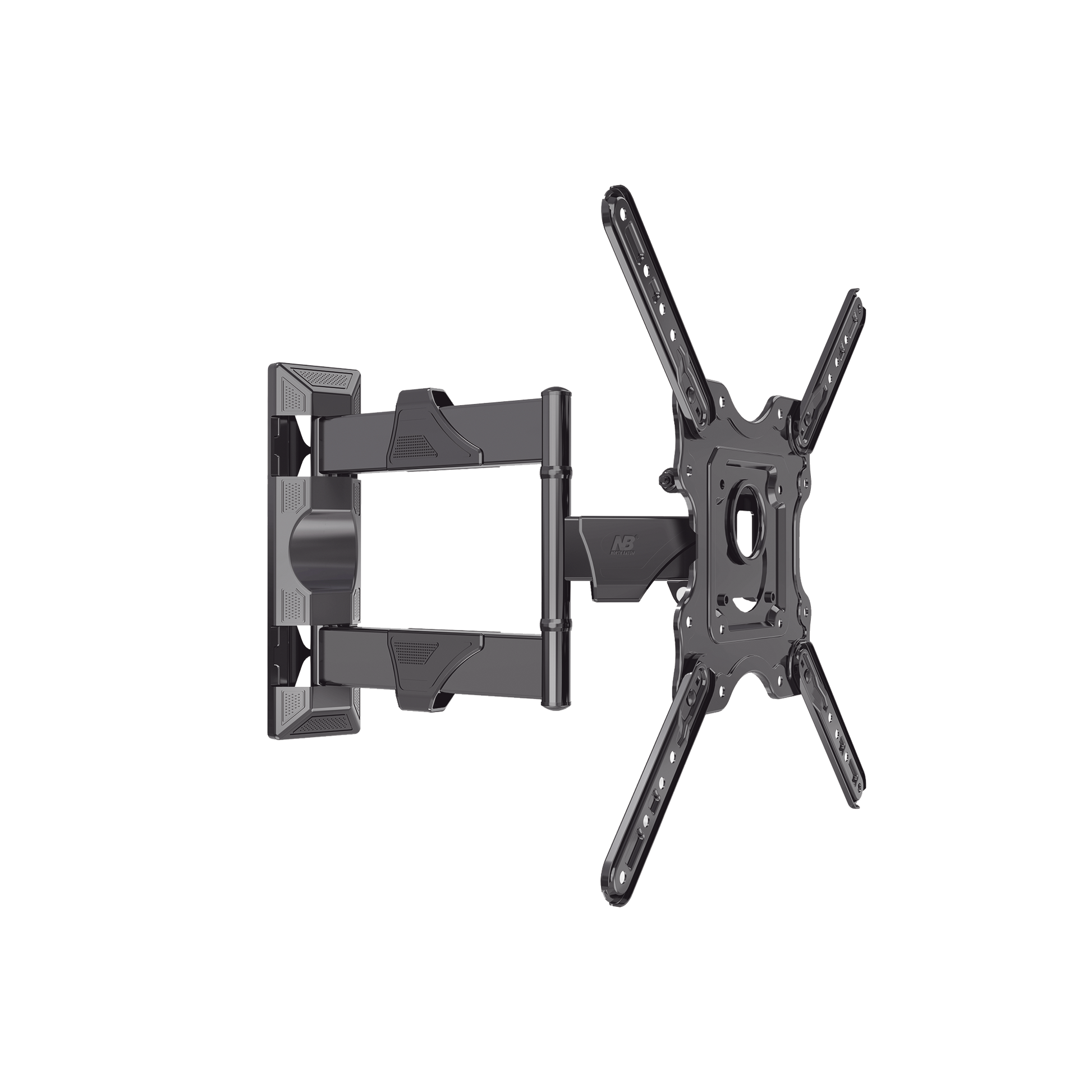 Montaje de Pared Articulado para Monitor de 32-55" / Soporta hasta 27.2 Kg / Vesa 400 x 400 / 100 x 100 / Acero / Separación a Pared de 5 cm a 40 cm