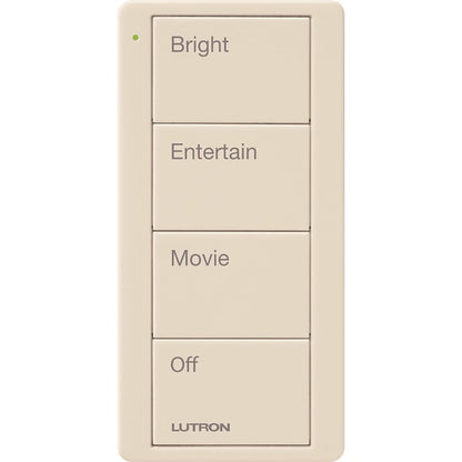 PJ24BGXXP01 LUTRON CASETA BOTONERA CONTROL REMOTO PICO 4 BOTONES