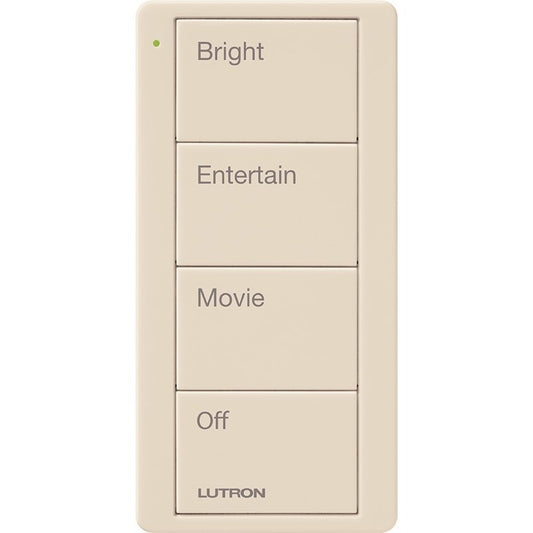PJ24BGXXP01 LUTRON CASETA BOTONERA CONTROL REMOTO PICO 4 BOTONES