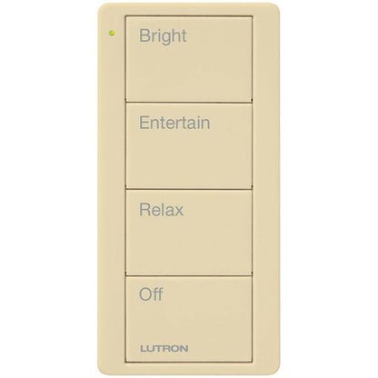 PJ24BGXXP01 LUTRON CASETA BOTONERA CONTROL REMOTO PICO 4 BOTONES
