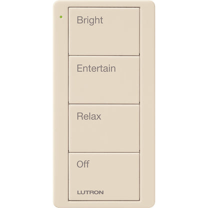 PJ24BGXXP01 LUTRON CASETA BOTONERA CONTROL REMOTO PICO 4 BOTONES