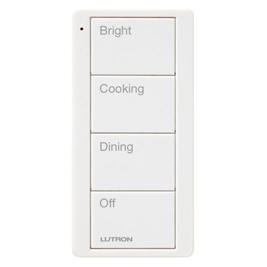 PJ24BGXXP02 LUTRON CASETA BOTONERA CONTROL REMOTO PICO 4 BOTONES