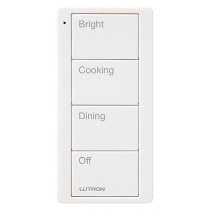 PJ24BGXXP01 LUTRON CASETA BOTONERA CONTROL REMOTO PICO 4 BOTONES