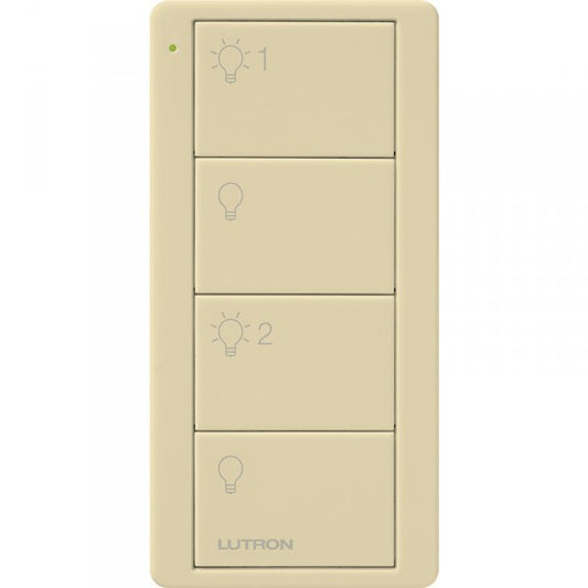 PJ24BXXL21P LUTRON CASETA BOTONERA CONTROL REMOTO PICO 4 BOTONES