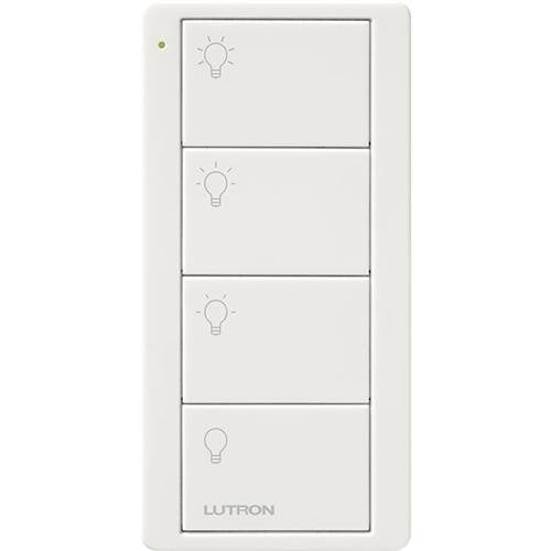 PJ24BXXL01P LUTRON CASETA BOTONERA CONTROL REMOTO PICO 4 BOTONES