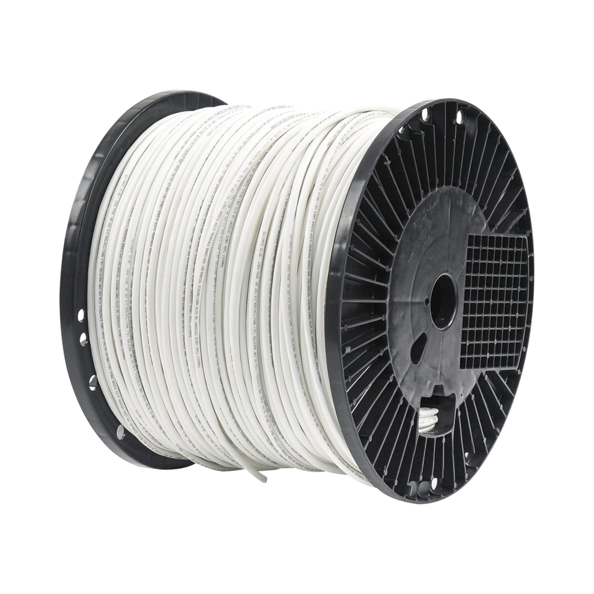 Bobina de Cable UTP de 4 Pares, Vari-MaTriX, Cat6A, 23 AWG, CMP (Plenum), Color Blanco, 305m