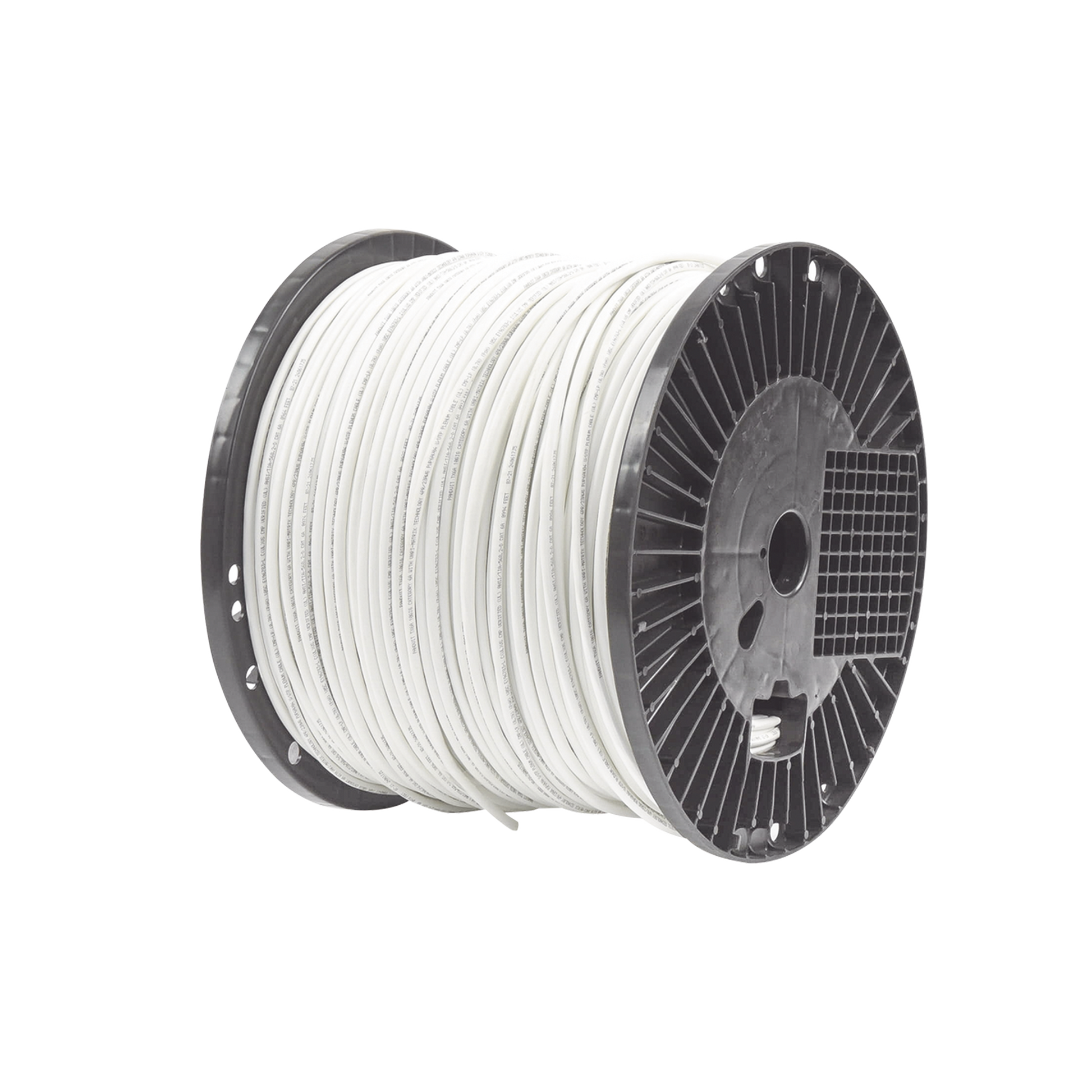 Bobina de Cable UTP de 4 Pares, Vari-MaTriX, Cat6A, 23 AWG, CMR (Riser), Color Blanco, 305 Metros (1000 Pies)