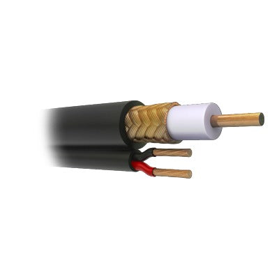 Bobina de 305 Metros (1000 Pies) de Cable Coaxial RG59 Siam�s, Malla de Cobre, Hecho en M�xico, Optimizado para HD. Aplicaci�n para Intemperie. (Forro Grabado con la Marca SYSCOM)