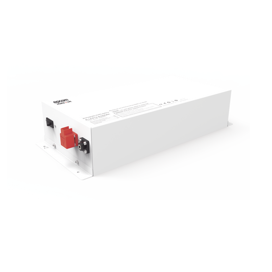 Batería de Litio Ciclo Profundo, 12.8 Vcc 200Ah (LiFePO4 case Metálico), Solar, Máximo 100 A de Descarga