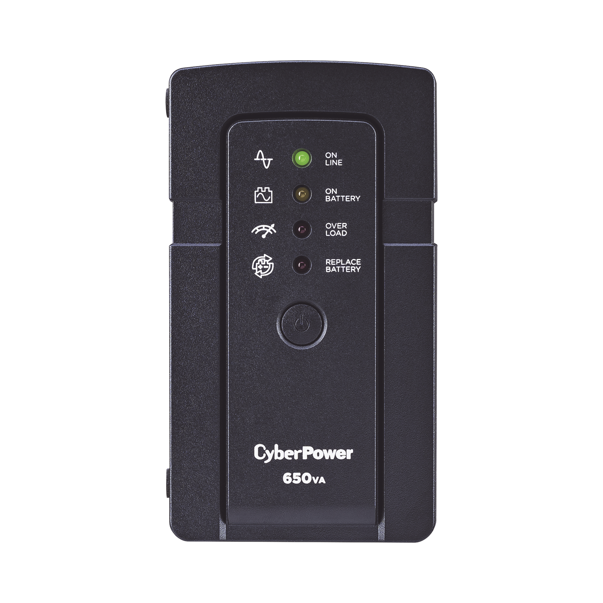 UPS de 650 VA/400 W, Topología Standby, Compacto, Entrada 120 Vca NEMA 5-15P, Con 3 Tomas Respaldo/Protección y 3 Tomas Solo Protección NEMA 5-15R