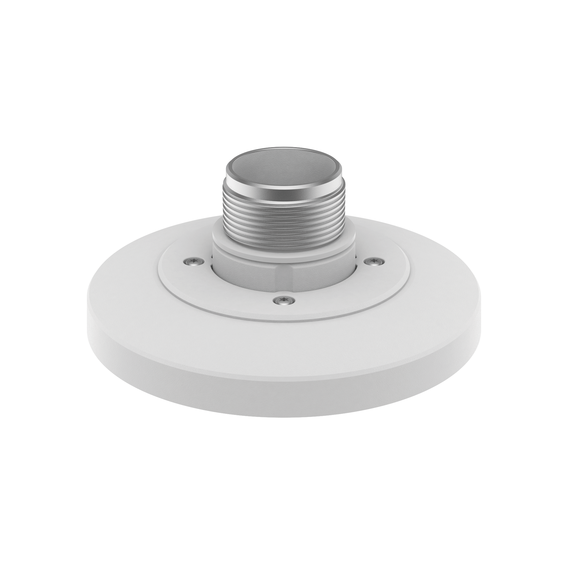 Adaptador tipo Plato necesario para montar en Pared o Techo Cámaras Hanwha serie QNV-C